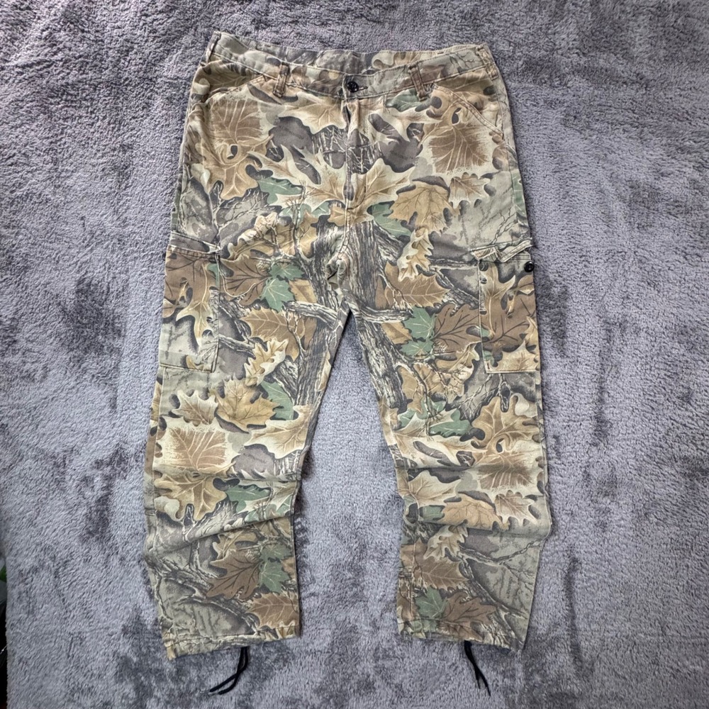 Liberty Advantage Realtree Camo Cargo Pants Mens Large Regular 36x30 Made in USA